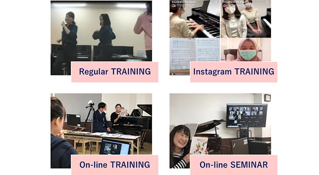 You can participate in teachers’ training and musical seminar hosted by KAWAI.