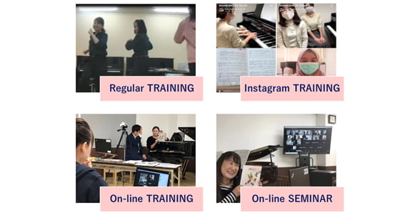 You can participate in teachers’ training and musical seminar hosted by KAWAI.